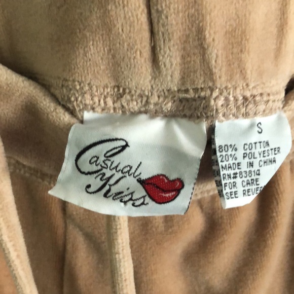 Velor cheetah sweatsuit from 1980s - Picture 5 of 7